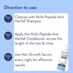 WishCare Multi Peptide Anti Hairfall Shampoo – 250ml - Image 4