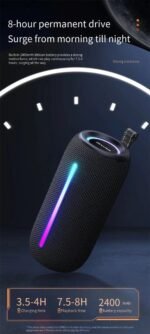 Awei Y788 Bluetooth Speaker With RGB Light - Image 9