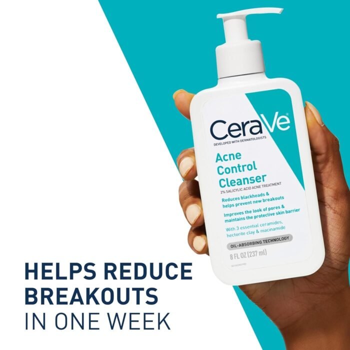 CeraVe Acne Control Cleanser – 237ml - Image 3