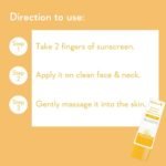 WishCare Vitamin C Pure Glow Milk Sunscreen SPF 50 PA+++ – 50g - Image 4