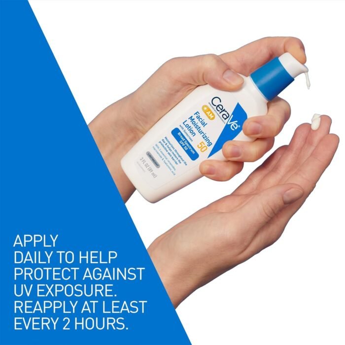 CeraVe AM Facial Moisturizing Lotion SPF 50 – 89ml - Image 2