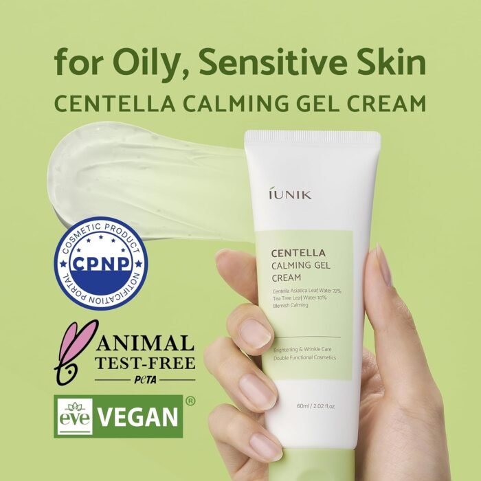 iUNIK Centella Calming Gel Cream – 60ml - Image 3