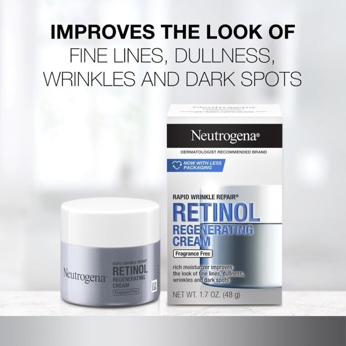 Neutrogena Rapid Wrinkle Repair Retinol Regenerating Cream – 48g - Image 2
