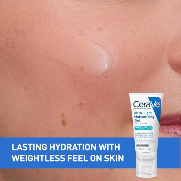 CeraVe Ultra Light Moisturizing Gel – 52ml - Image 4