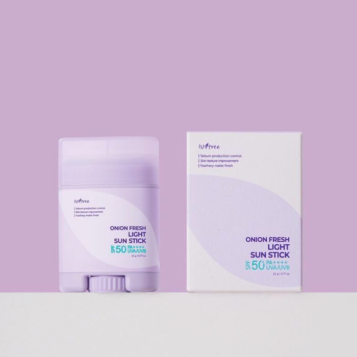 ISNTREE Onion Fresh Light Sun Stick SPF 50+ PA++++ 22g - Image 4