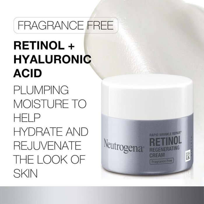 Neutrogena Rapid Wrinkle Repair Retinol Regenerating Cream – 48g - Image 3