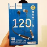 Regrsi NY-038 Neckband, a model of long battery life wireless earphones.