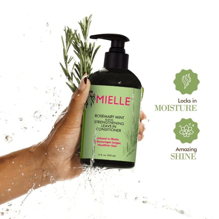 Mielle Rosemary Mint Strengthening Shampoo – 355mL - Image 4