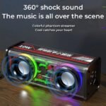 V8 Rgb Transparent Mecha Bluetooth Speaker - Image 6