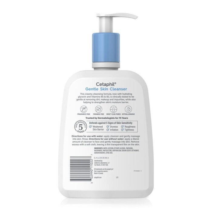 Cetaphil Gentle Skin Cleanser – 473ml - Image 3