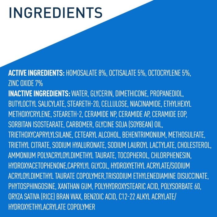 CeraVe AM Facial Moisturizing Lotion SPF 50 – 89ml - Image 3