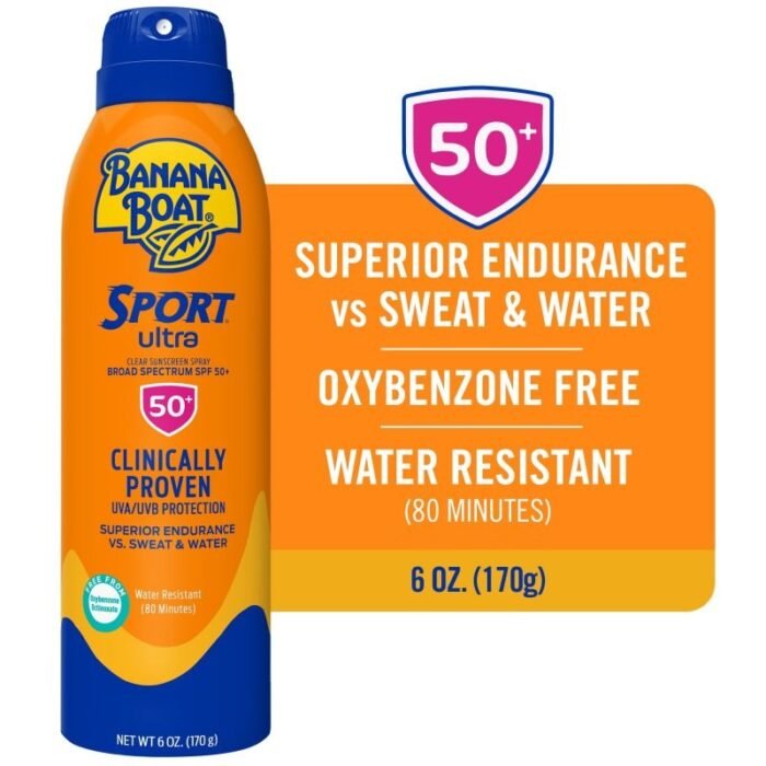 Banana Boat Sport Ultra Spray SPF 50 – 170g - Image 6