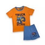 Truck Casual Orange Wear Set for kids