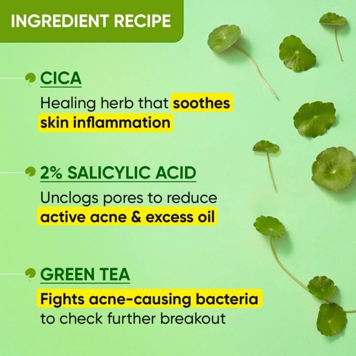 Dot & Key Cica + Salicylic Acid Face Wash – 100ml - Image 3