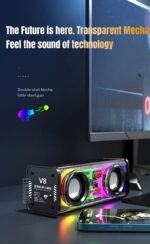 V8 Rgb Transparent Mecha Bluetooth Speaker - Image 15