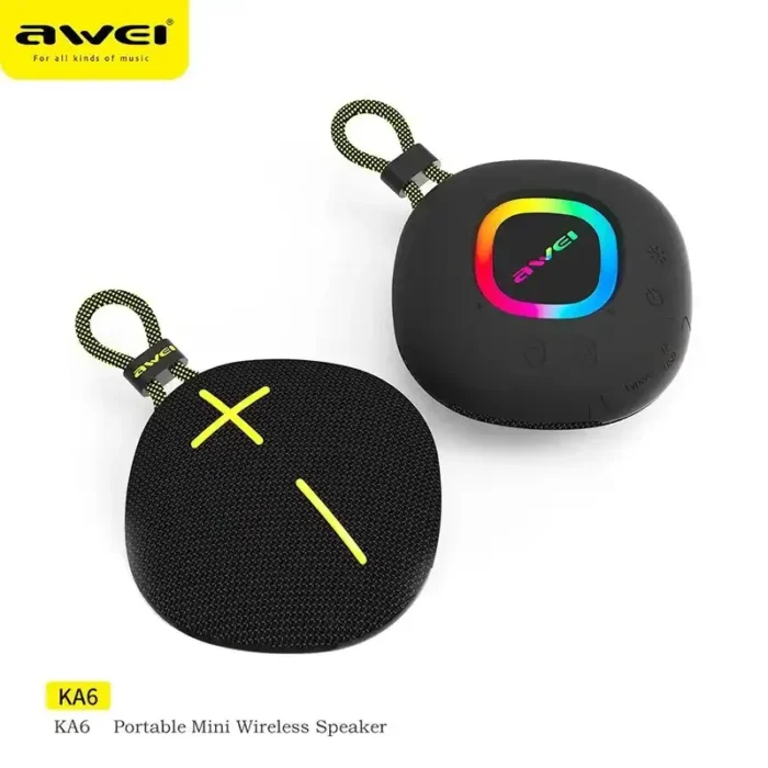 Awei KA6 Mini Wireless Powerful Bluetooth Speaker - Image 4