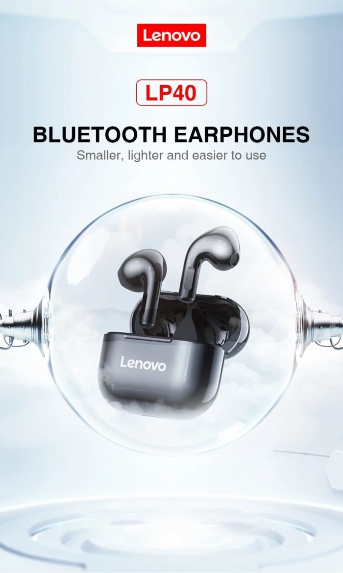 Lenovo LP40 TWS Wireless Bluetooth Earbuds - Image 13