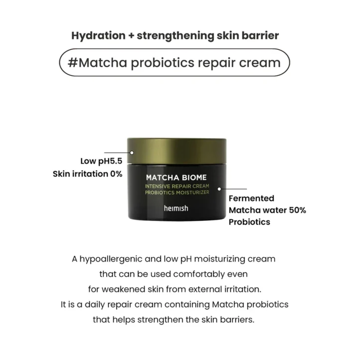 Heimish Matcha Biome Repair Cream – 50ml - Image 17