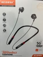 Recrsi wireless Neckband Bluetooth Earphone RECRSI RE-NY031 - Image 3