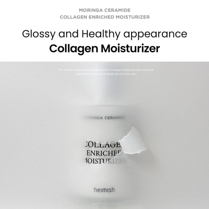 Heimish Moringa Ceramide Collagen Enriched Moisturizer – 120ml - Image 13