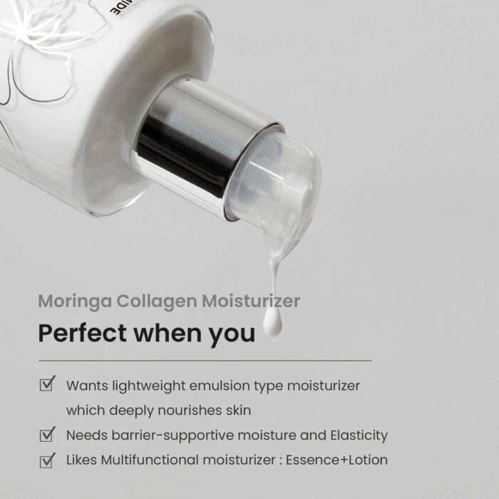 Heimish Moringa Ceramide Collagen Enriched Moisturizer – 120ml - Image 2