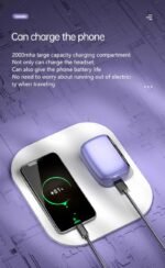 M32 Wireless Headphones Stereo Sport Touch Headset TWS Bluetooth V5.1 Earphones Earbuds with Microphone - Image 5