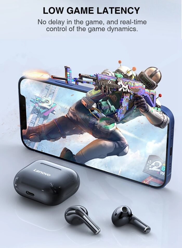 Lenovo LP40 TWS Wireless Bluetooth Earbuds - Image 10