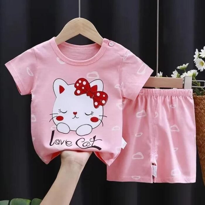 Baby T Shirt & Pant - Set of 4 Pcs Combo - Image 3