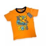 Skater Casual Orange Wear Set for kids - Image 3