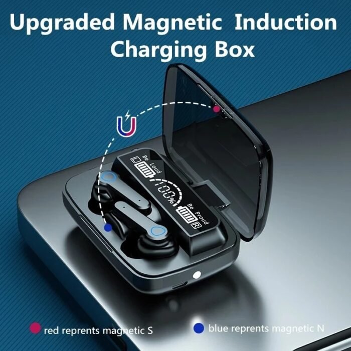 TWS M19 Pro Touch Control Wireless Earbuds - Image 3