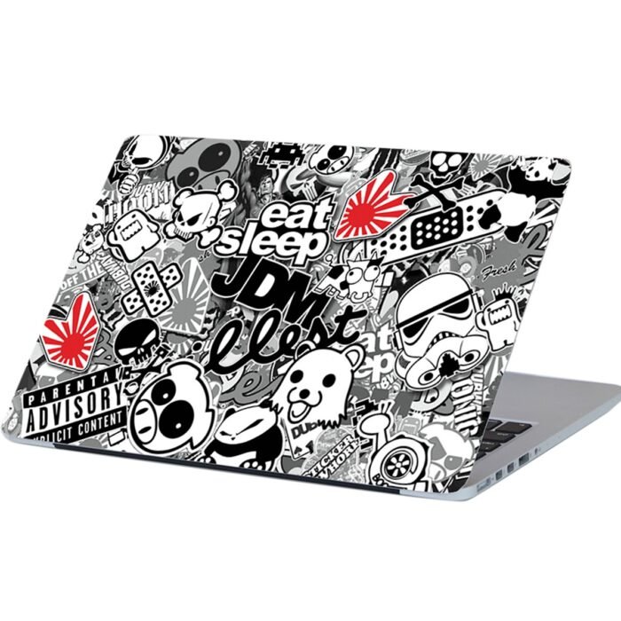 Laptop Sticker Laptop Skin Sticker & Laptop Skin for laptop Back Side Decoration - Image 3