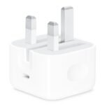 Apple 20W USB-C Power Adapter Folding pins (New Pack) - White (Model -A2344)- White