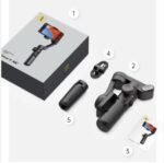 Smart XE 3-Axis Gimbal Stabilizer Foldable Handheld Selfie Stick Smart Face Tracking APP Control Original Video Volg - Image 2