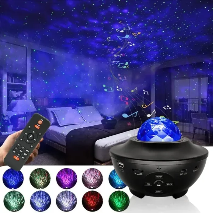 AmazedON Galaxy Projector LED Night Light - Image 3