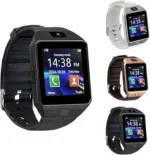 Smartwatch Dz09 Touch Screen SIM TF card SD Card Camera Call smart watch v8 - Image 2