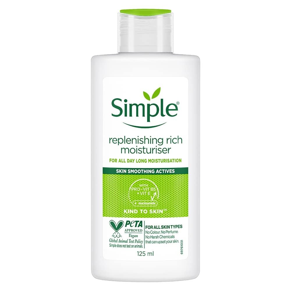 imgi_4_51FqsIc84LL._SL1000_1 Simple Replenishing Rich Moisturiser – 125ml - Image 1