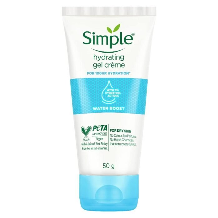 Simple Water Boost Hydrating Gel Cream – 50ml - Image 6