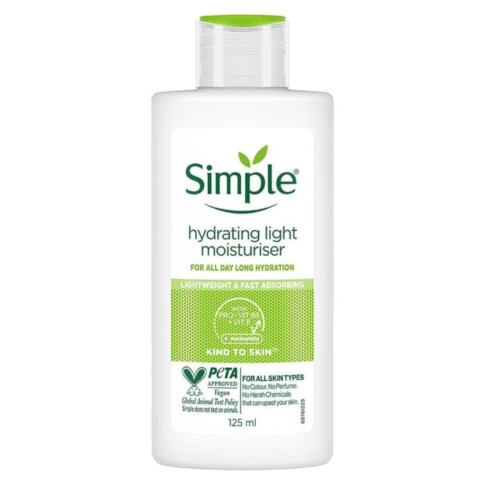 Simple Kind To Skin Hydrating Light Moisturiser – 125 ml - Image 7