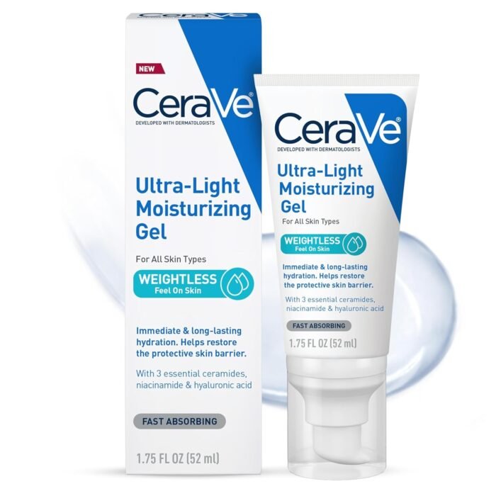 CeraVe Ultra Light Moisturizing Gel – 52ml - Image 7