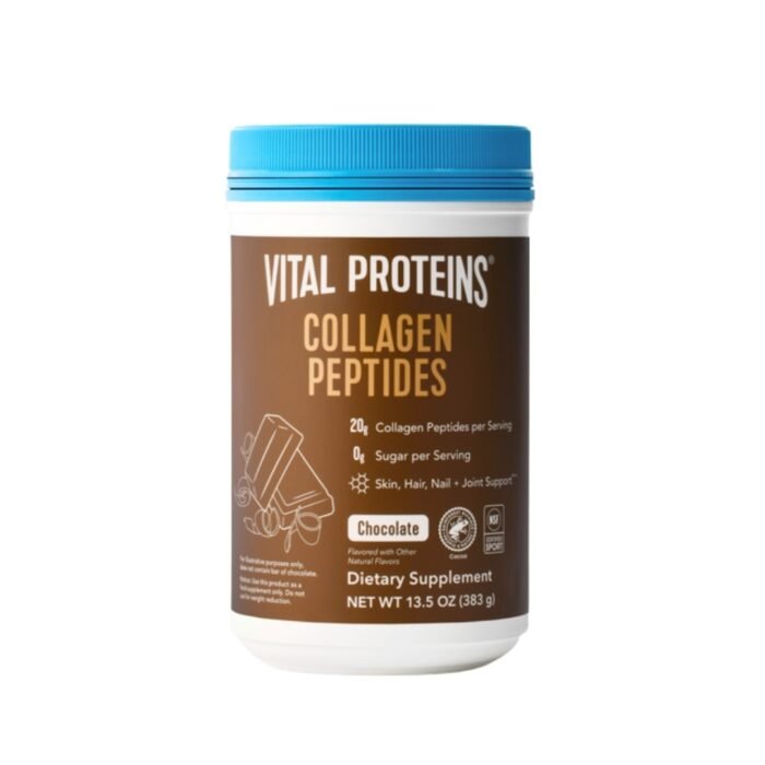 Vital Proteins Collagen Peptides Powder, Helps Support Healthy Hair, Skin, Nails, Bones and Joints -Chocolate Flavored 383g - Image 6