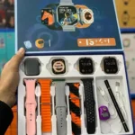 Y200 3 Smart Watch Combo Package with 13 Strap+ Tally Counter + Pen + Body Bumper