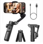 Smart XE 3-Axis Gimbal Stabilizer Foldable Handheld Selfie Stick Smart Face Tracking APP Control Original Video Volg