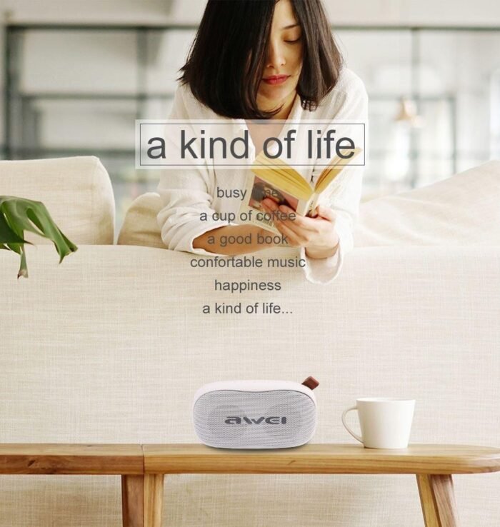 AWEI Y900 Mini Portable Wireless Bluetooth Speaker with Built in Mic - Image 12