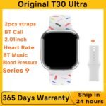 T30 Ultra Smartwatch with 2.01" HD Display & Bluetooth Calling