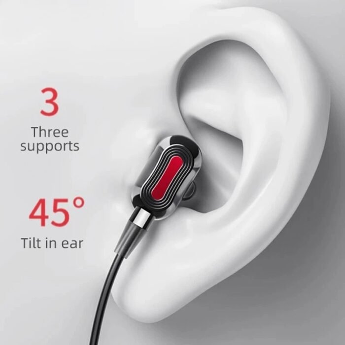 Original Lenovo HE05 Pro TWS Wireless Earphone Bluetooth 5.0 Sports Noise Canceling Neckband Headphones Waterproof Microphone - Image 3