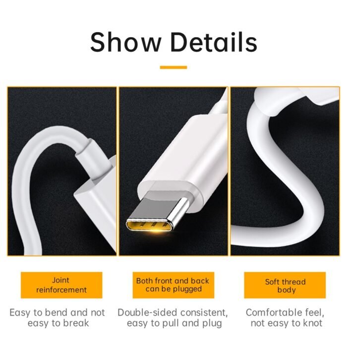 Original Realme Supervooc Superdart Cable 80w 100w 67w Usb Type C Fast Charger Cabel Realme Gt7 Pro Gt 6 8 Neo 7 11 14 Pro Plus - Image 7