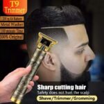 Vintage T9 trimmer Electric Professional Hair Clipper Hair Cutting Machine Trimmer for Men - Image 6