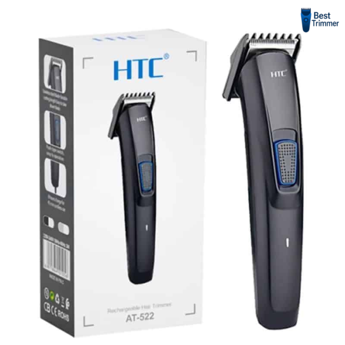 Htc At-522 Rechargeable Electric Hair Clipper Low Noise Hair Trimmer Hair Cutting Machine Beard Shaver Trimer For Men - Image 11