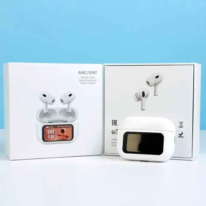 E9 Pro Touch AirPods with LED Display (ANC & ENC Supported) - Image 9