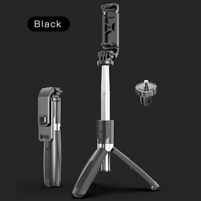 Extendable Wireless Selfie Stick Tripod L02 Phone Self Stick With Bluetooth Remote Safe and reliable Good effect and easy to use - Image 4